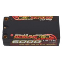 Gens Ace Redline 2S 130C LiHV Batterie w/5mm Bullets (7.6V/6000mAh)